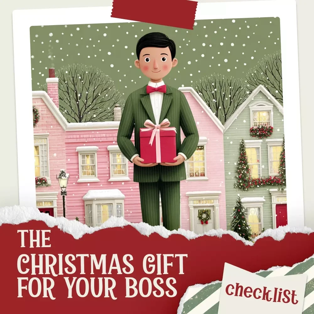 The Ultimate Christmas Gift Checklist for Your Boss | Digital Download Guide for Thoughtful, Professional, and Fun Christmas Gifts for Boss