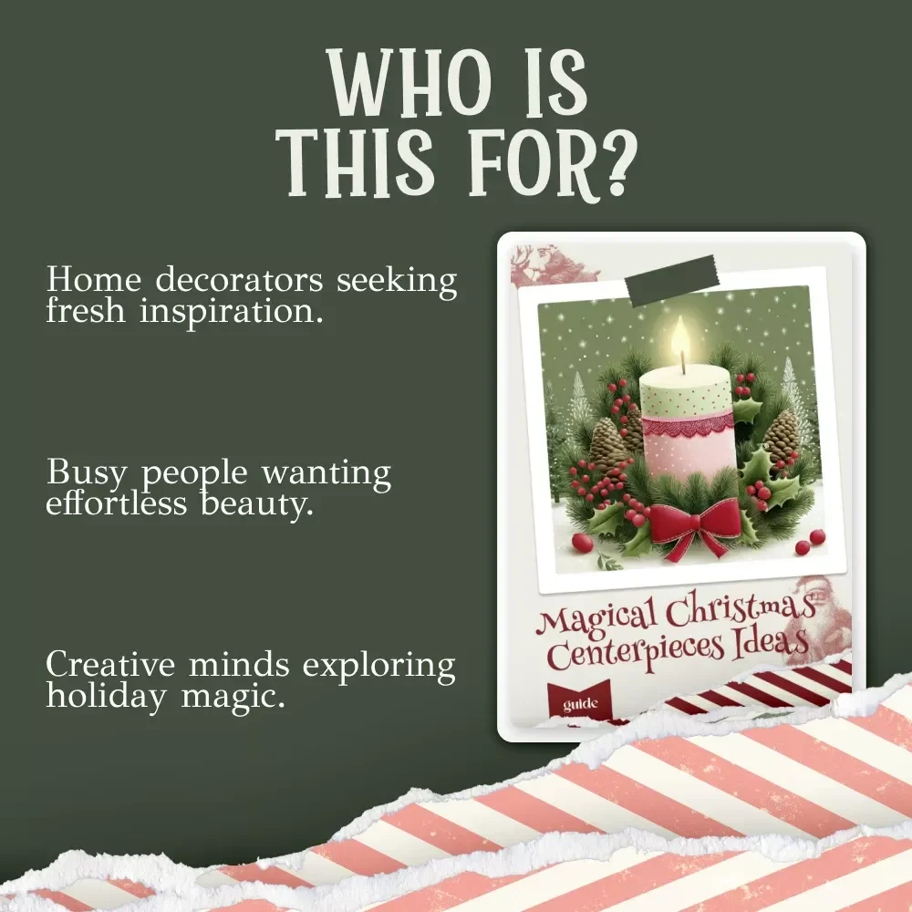 Magical Christmas Centerpieces Ideas | Festive Holiday Decor Guide for Creative christmas centerpiece ideas | Printable Digital Download