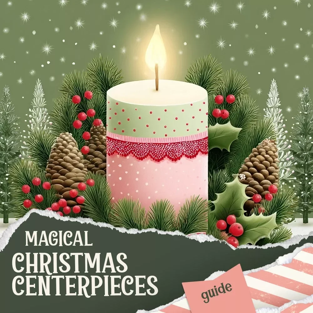 Magical Christmas Centerpieces Ideas | Festive Holiday Decor Guide for Creative christmas centerpiece ideas | Printable Digital Download