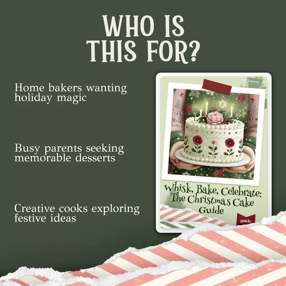 Whisk, Bake, Celebrate: The Christmas Cake Guide | Festive Baking eBook for christmas cake ideas, Holiday Recipes, Decorating Tips, AI-Enhanced Cake Inspiration