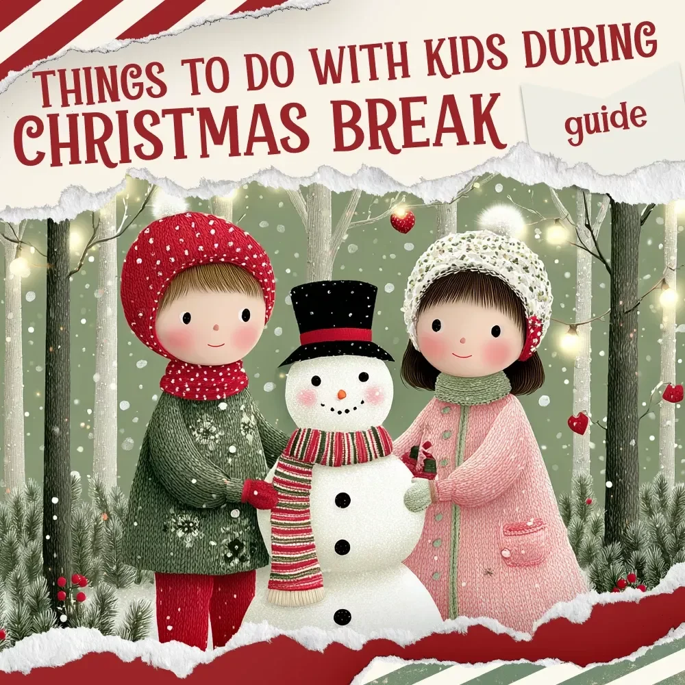 Things to Do with Kids During Christmas Break Guide | Holiday Activity Ideas | What to Do with Kids During Christmas Break | Family Fun eBook