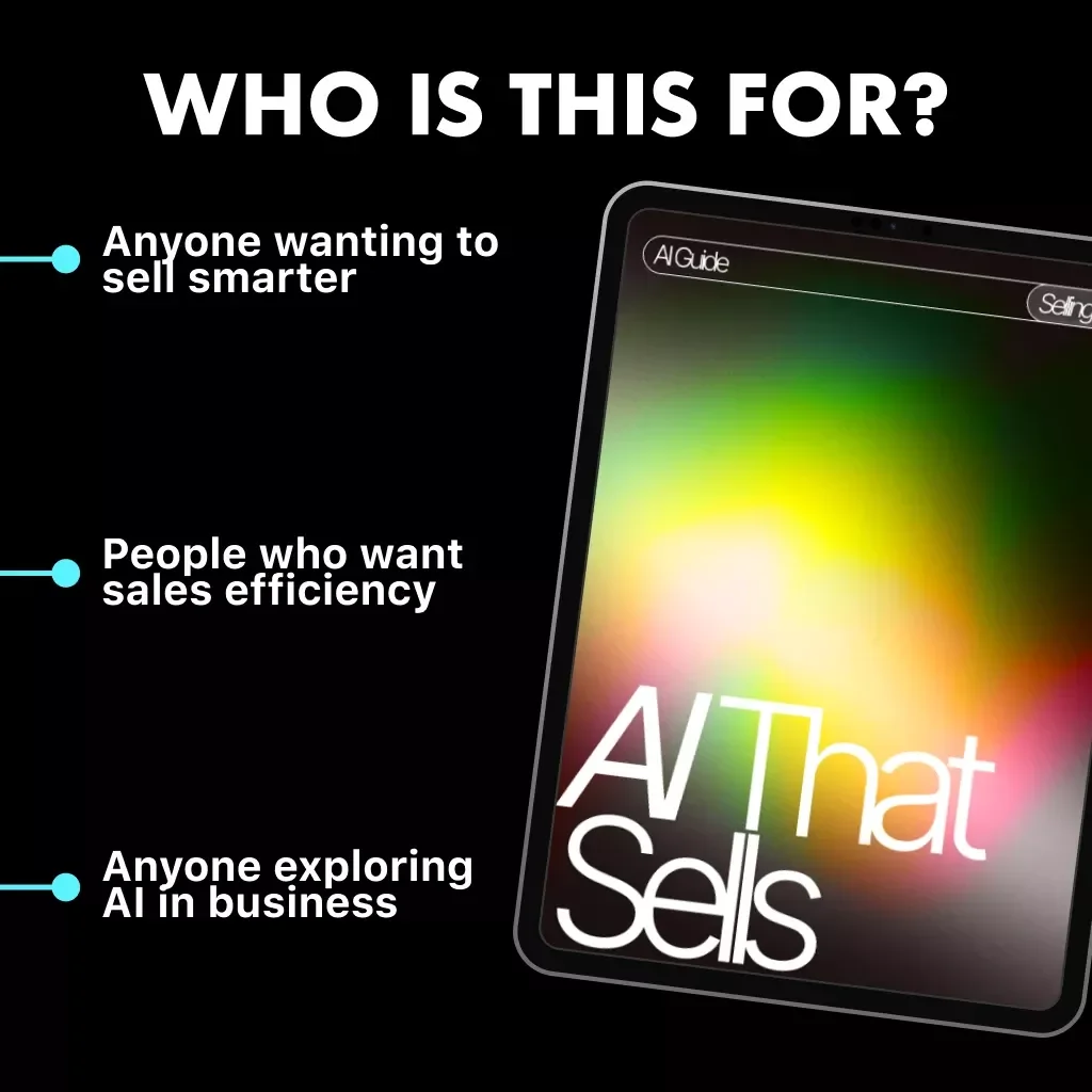 AI That Sells | Digital Guide for Sales Teams | Learn How Can I Use AI in Sales to Automate, Personalize & Boost Revenue | eBook for Entrepreneurs, Coaches & Sales Professionals