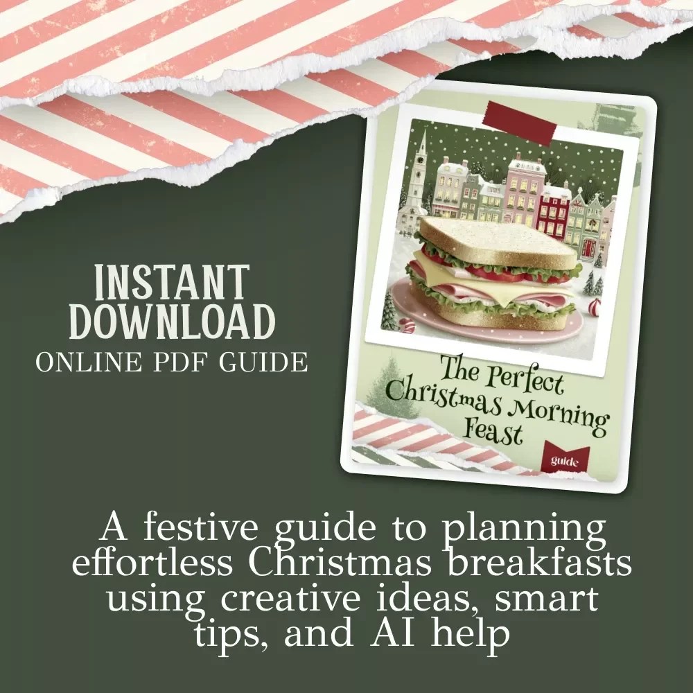 The Perfect Christmas Morning Feast | Festive Guide for christmas breakfast ideas | Cozy Holiday Breakfast eBook for Families & Hosts