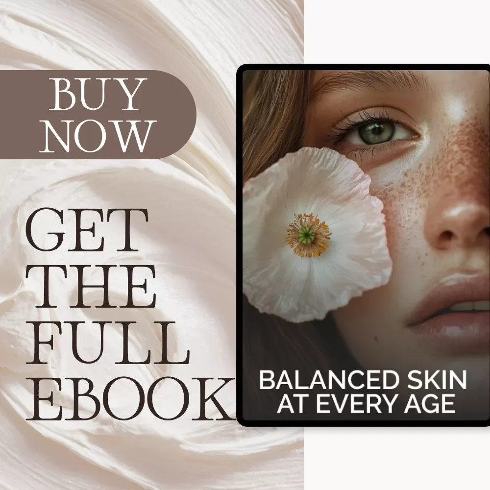 Balanced Skin at Every Age | Digital Skincare eBook for Radiant, Even-Toned Complexion | How to Fix Uneven Skin Tone as You Age | Glow Guide for Women 30+