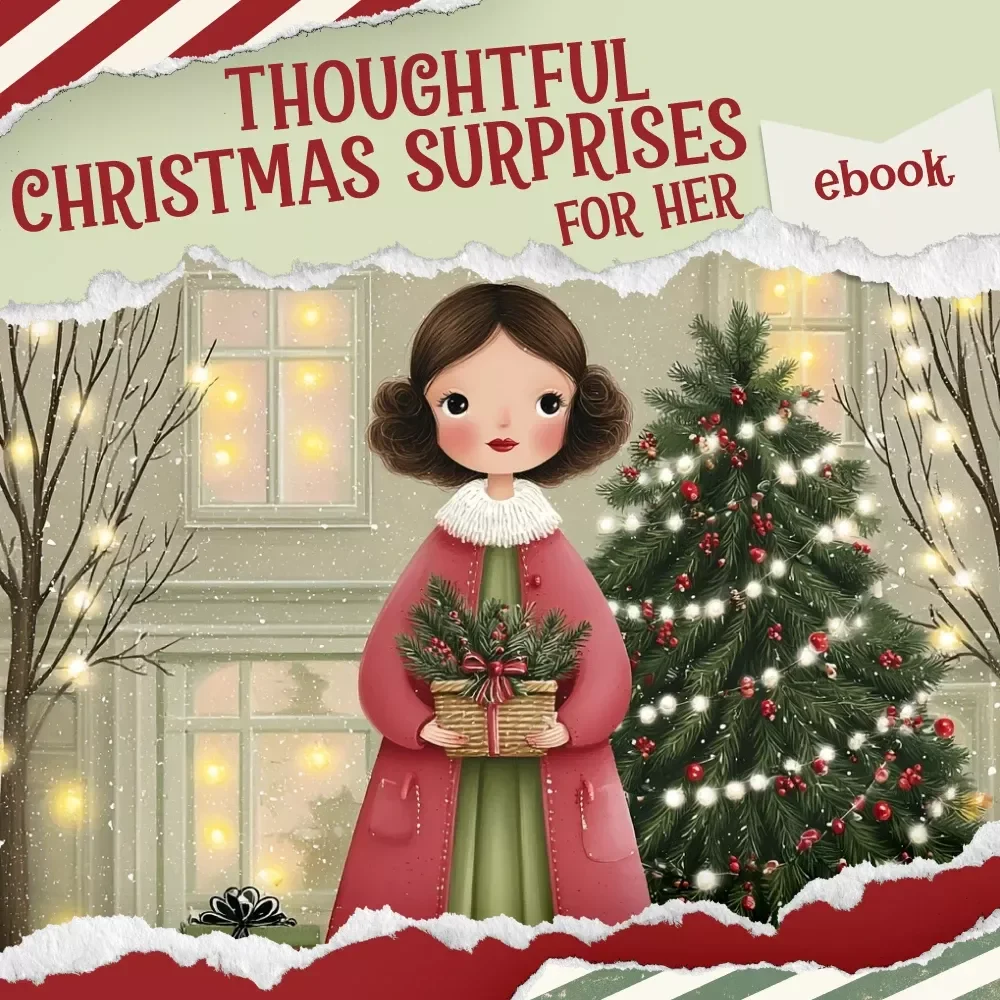 Thoughtful Christmas Surprises for Her – Romantic, Self-Care, Fashion & Luxury christmas gift ideas for her | Holiday eBook Guide for Meaningful Gifting
