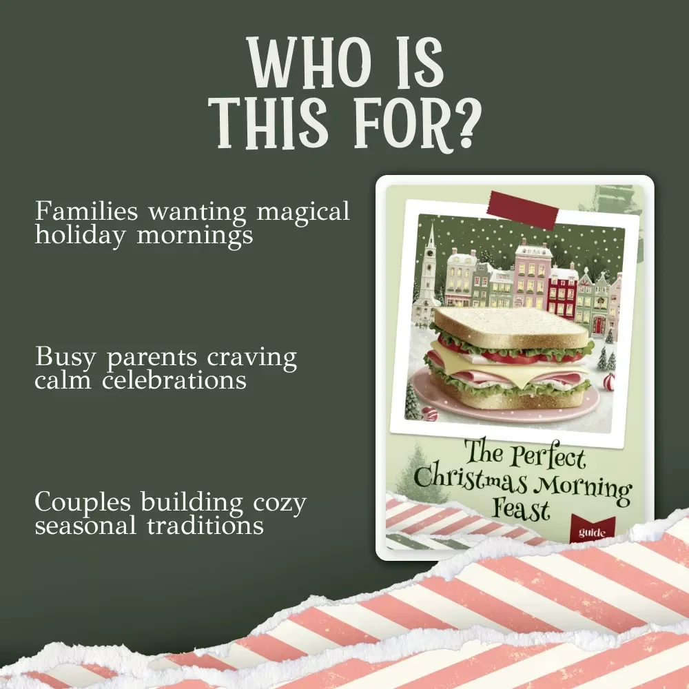 The Perfect Christmas Morning Feast | Festive Guide for christmas breakfast ideas | Cozy Holiday Breakfast eBook for Families & Hosts