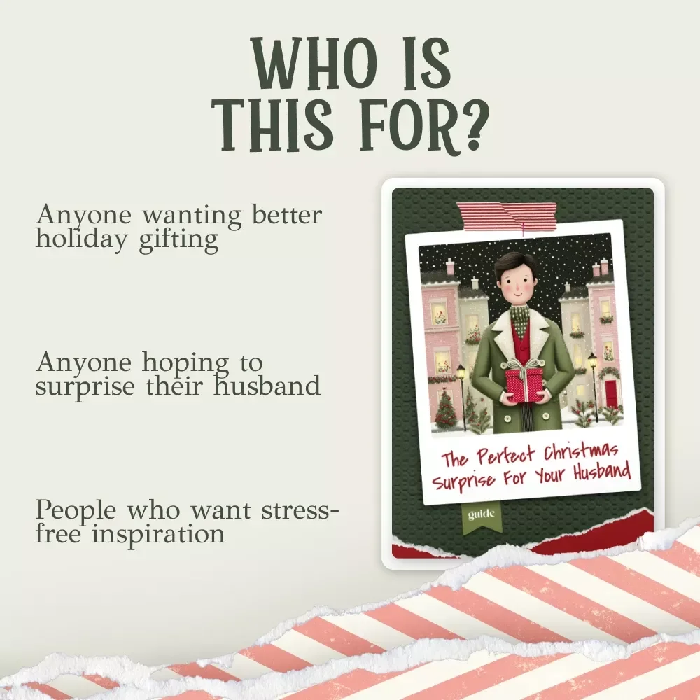 The Perfect Christmas Surprise for Your Husband | Ultimate Holiday Guide for Thoughtful christmas gifts for husband | Romantic, Meaningful & Easy-to-Use Gifting eBook