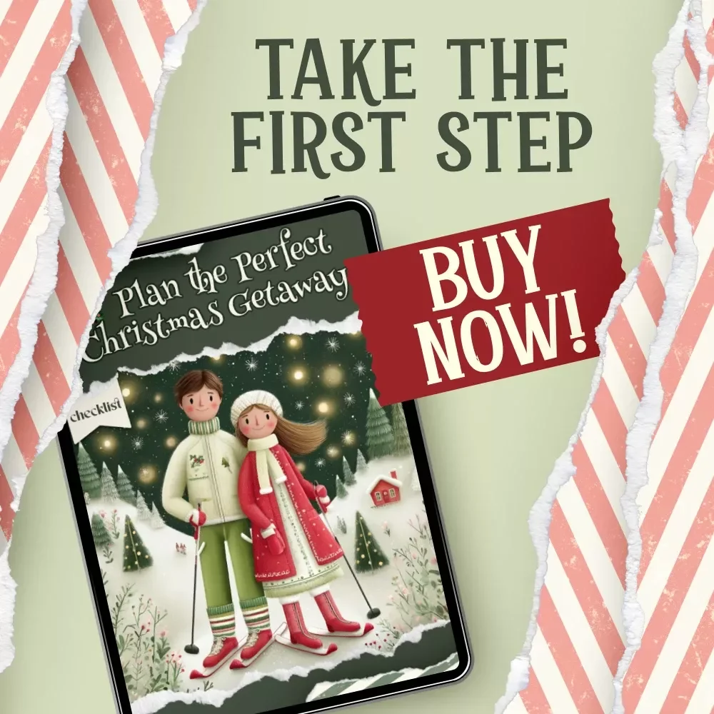 Plan the Perfect Christmas Getaway Checklist | Ultimate Holiday Planner for christmas vacation ideas | Festive Travel Guide & Printable Download