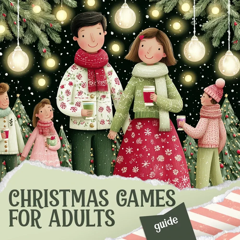 Festive Fun: Christmas Games for Adults – Printable Holiday Party Guide for Entertaining, Laughter-Filled Celebrations | christmas games ideas for adults | Adult Christmas Party Games eBook
