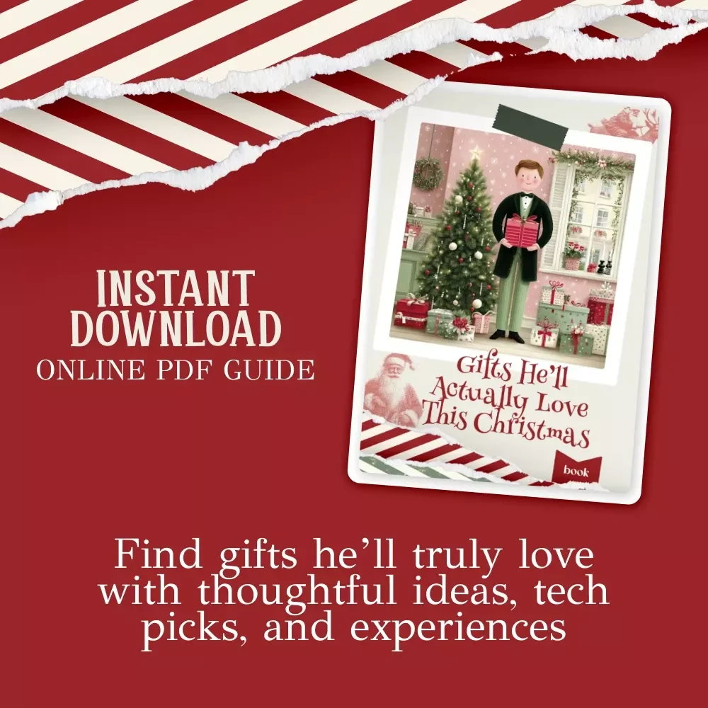 Gifts He’ll Actually Love This Christmas – Ultimate eBook Guide for christmas gift ideas for him | Thoughtful, Timeless & Tech-Smart Gift Inspiration