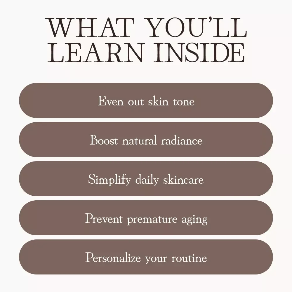 Balanced Skin at Every Age | Digital Skincare eBook for Radiant, Even-Toned Complexion | How to Fix Uneven Skin Tone as You Age | Glow Guide for Women 30+