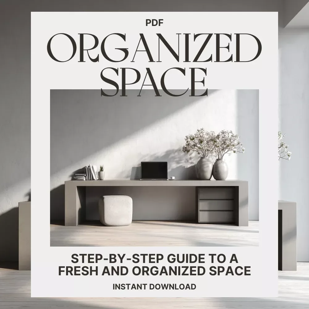 Your Step-by-Step Guide to a Fresh, Calm, and Organized Space | Digital eBook for Home Reset, Decluttering, Cleaning, and Organizing | How to Set Up a Weekly Home Reset