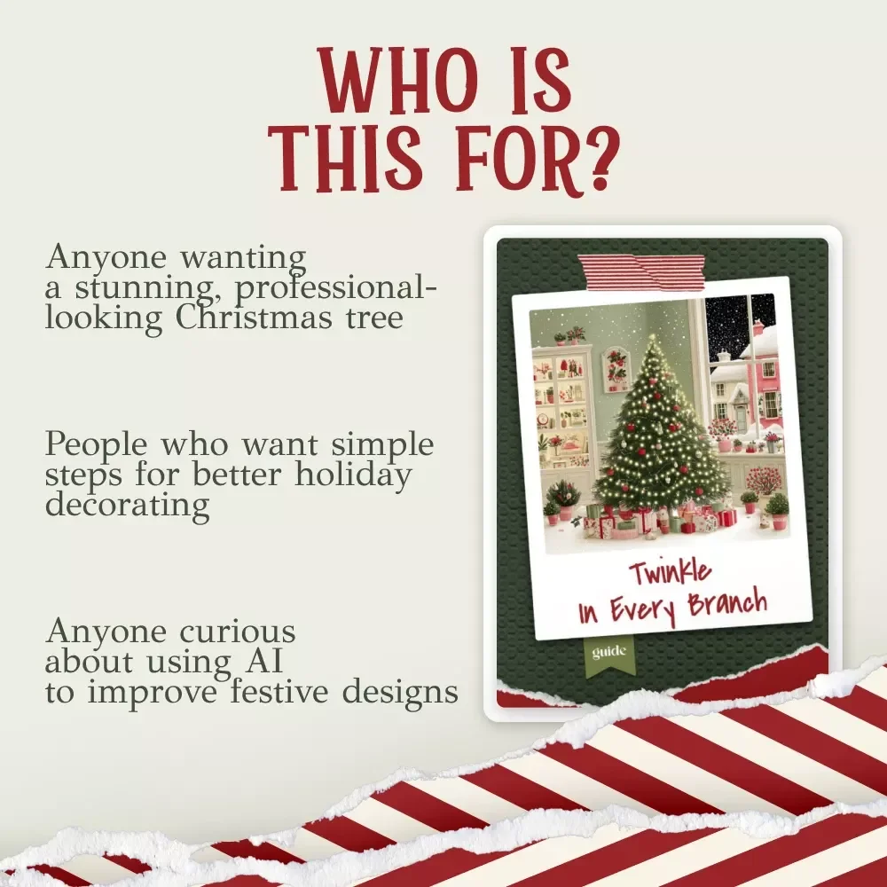Twinkle in Every Branch | Christmas Tree Light-Wrapping Guide for Beginners & Pros | How to Wrap Lights on a Christmas Tree | Holiday Decorating eBook