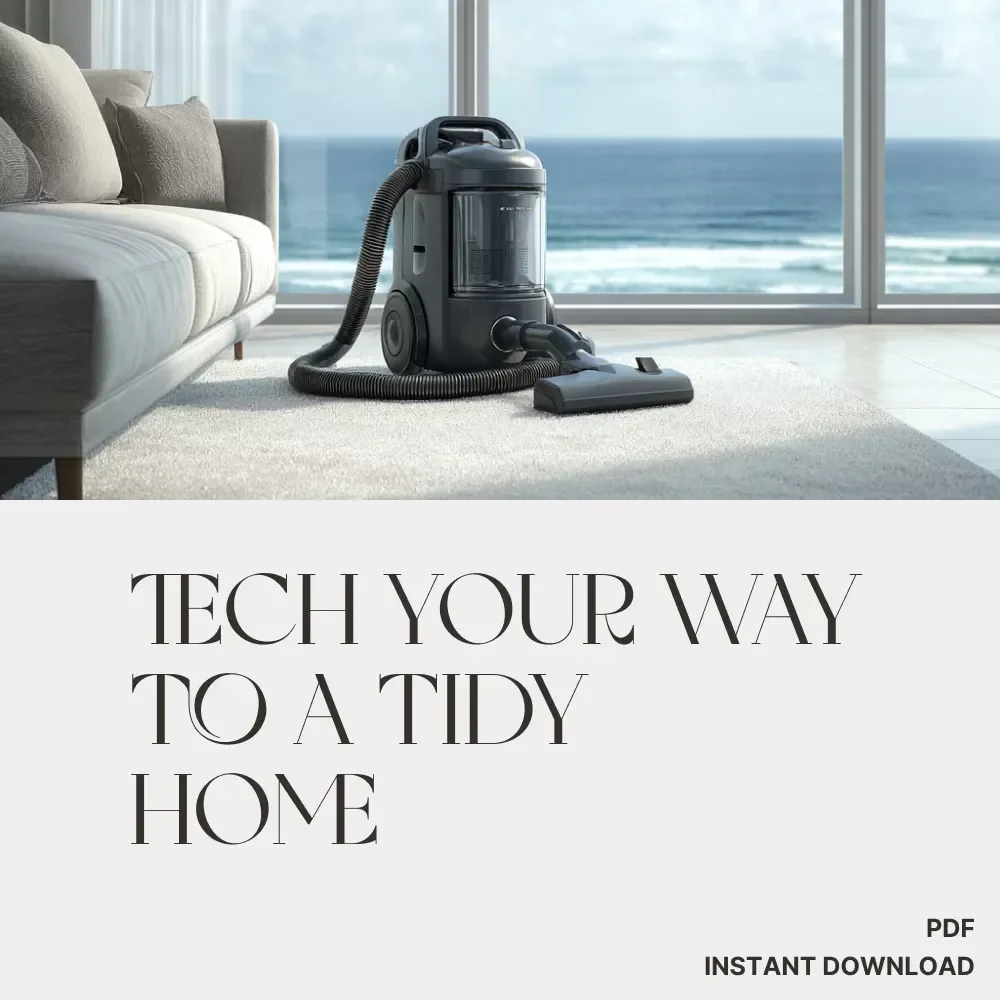 Tech Your Way to a Tidy Home | Digital Cleaning Guide for Busy People | Learn How to Use Apps to Track Cleaning Tasks, Stay Organized & Stress-Free