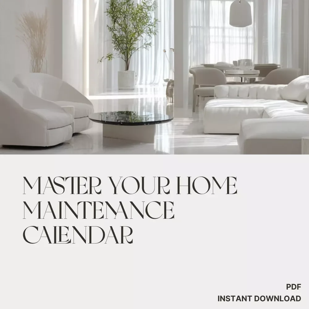 Using AI to Master Your Home Maintenance Calendar | Digital Guide for Effortless Home Organization | How to Use AI to Create a Home Maintenance Calendar