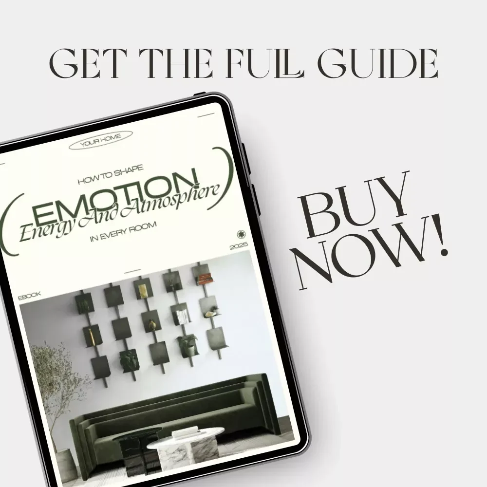 How to Shape Emotion, Energy, and Atmosphere in Every Room | Home Mood Design eBook | Interior Design Psychology | How to Set Different Moods in Rooms | Digital Download Guide