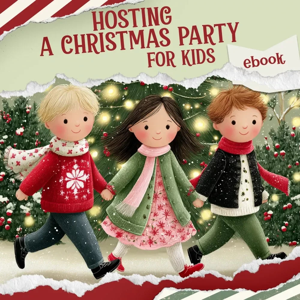 The Ultimate Guide to Hosting a Christmas Party for Kids | Festive eBook for Parents & Teachers | Holiday Planning Tips | how to host a christmas party for kids