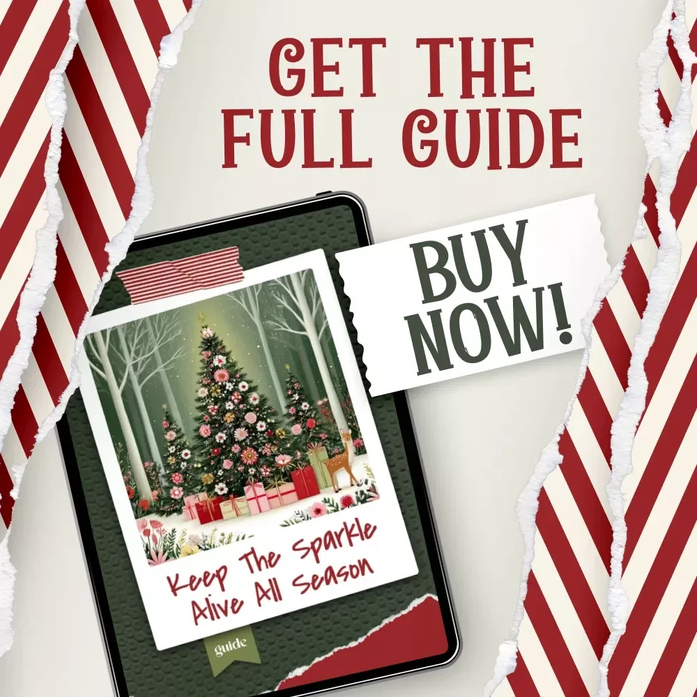 Keep the Sparkle Alive All Season | How to Keep Christmas Tree Alive | Holiday Tree Care Digital Guide for Freshness, Hydration & Lasting Magic