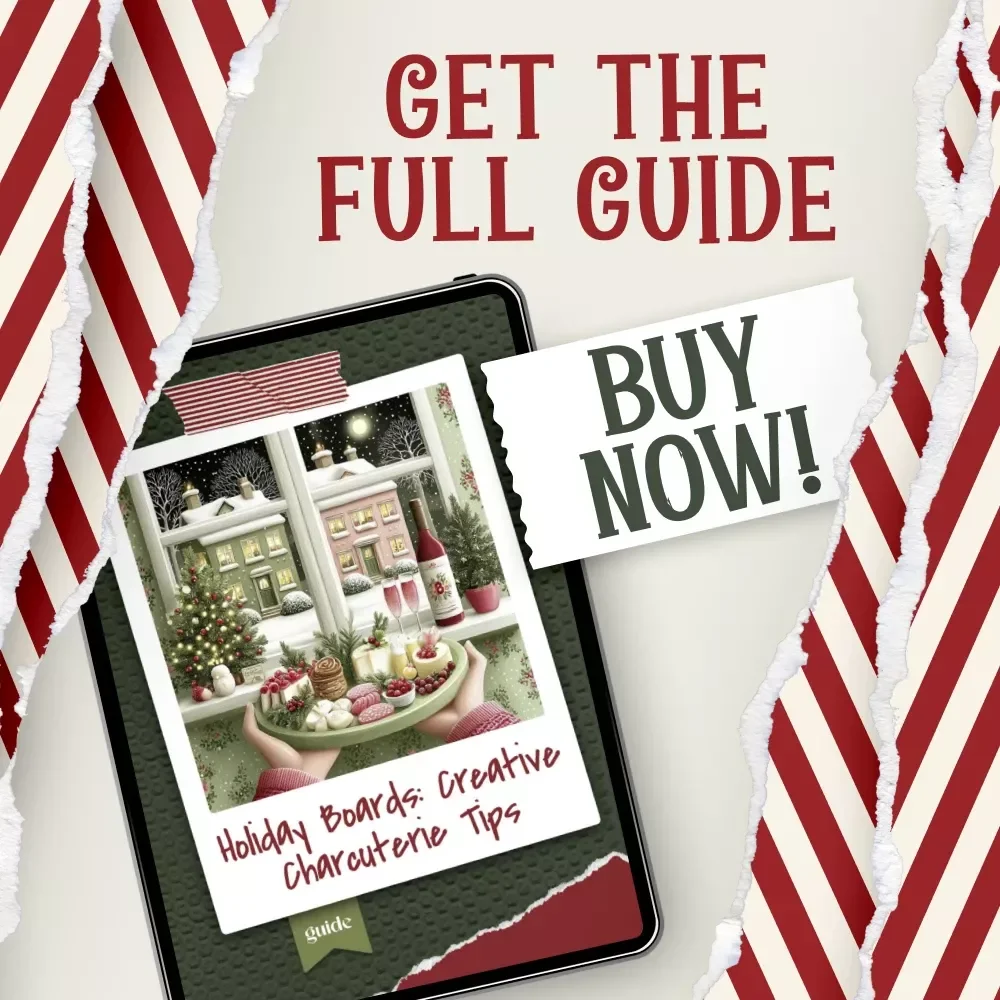 Holiday Boards: Creative Charcuterie Tips | Festive Guide for christmas charcuterie board ideas | Printable Digital Download