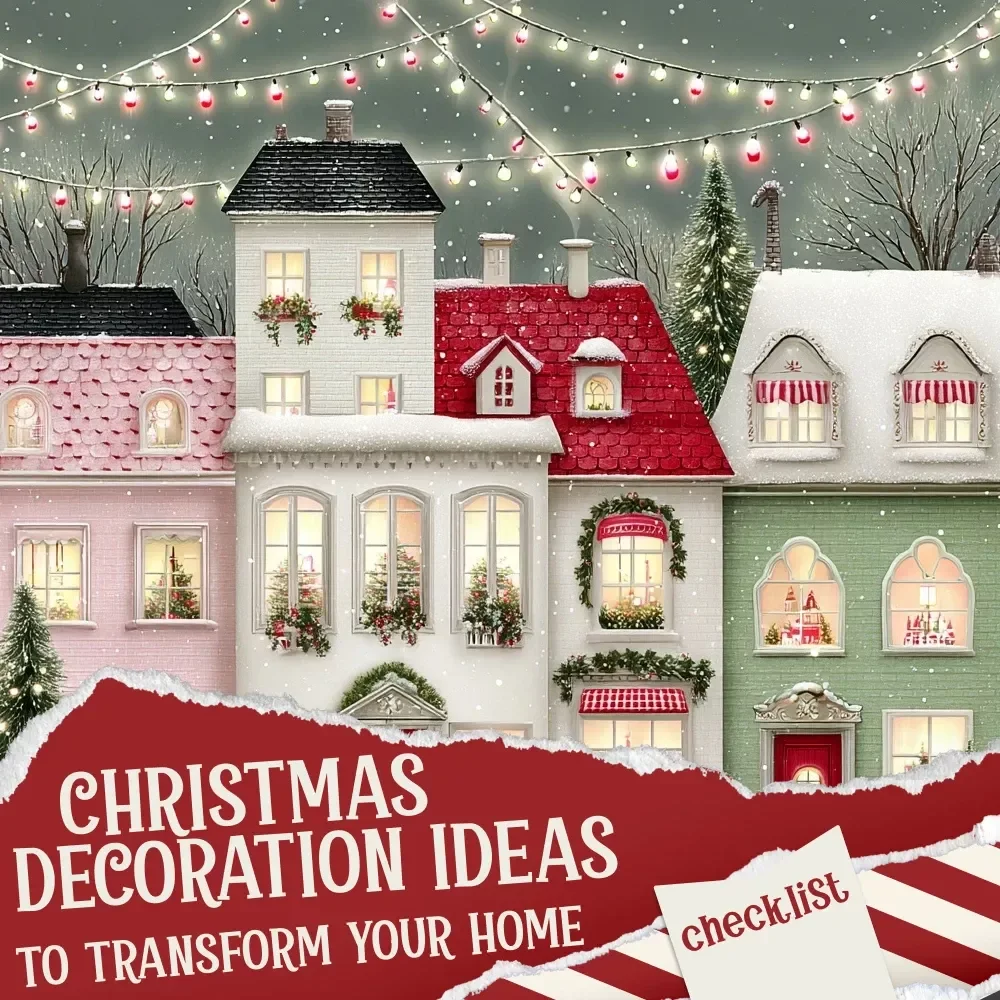 Christmas Decoration Ideas to Transform Your Home | Festive Holiday Decorating Guide | Cozy, Creative & Budget-Friendly Inspiration