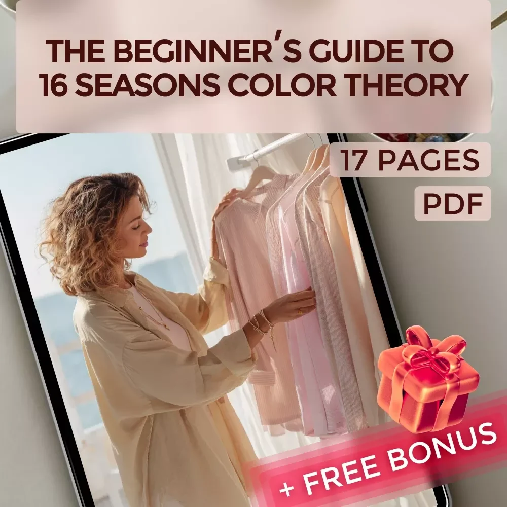 The Beginner’s Guide to 16 Seasons Color Theory | Digital Download Guide for Personal Color Analysis, Wardrobe & Style Confidence