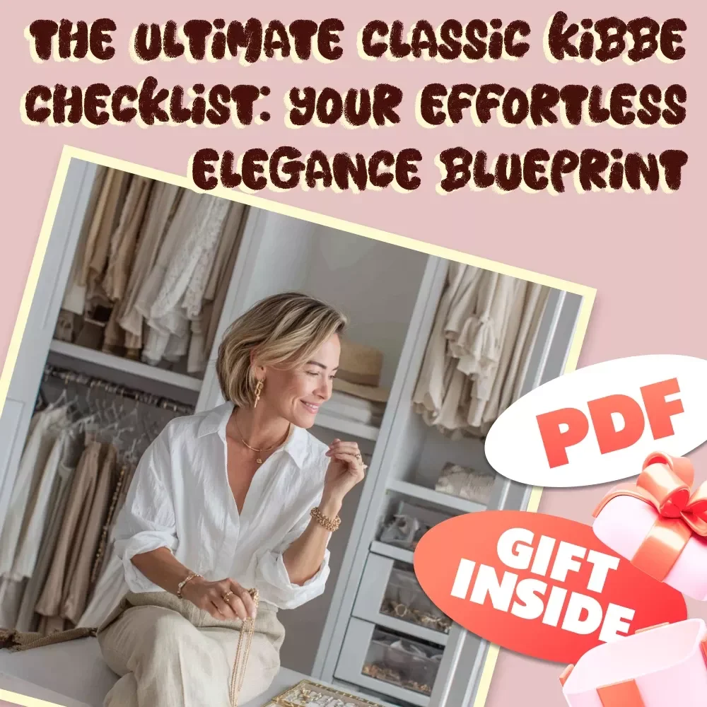 The Ultimate Classic Kibbe Checklist: Your Effortless Elegance Blueprint - Digital Download for Classic Kibbe Body Type Styling