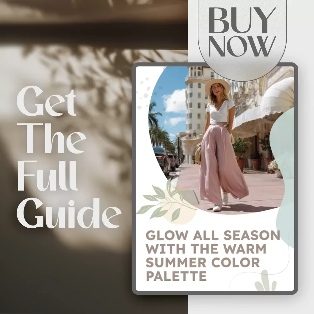 Glow All Season with the Warm Summer Color Palette | Warm Summer Color Palette Clothes Guide for Flattering Wardrobe & Year-Round Style