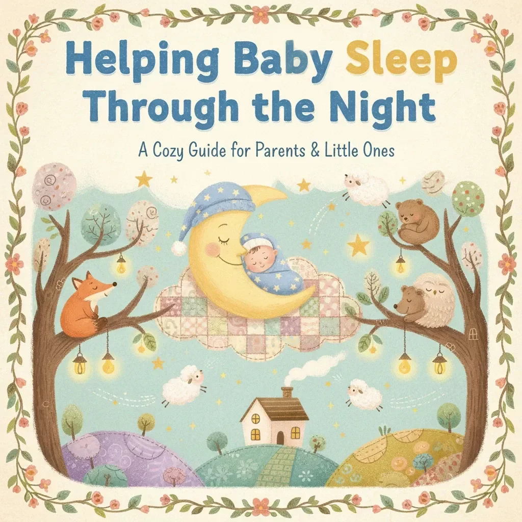 Helping Baby Sleep Through the Night | Ebook Guide on How to Get Baby to Sleep Through the Night with Proven Routines, Sleep Training, and AI Parenting Tools