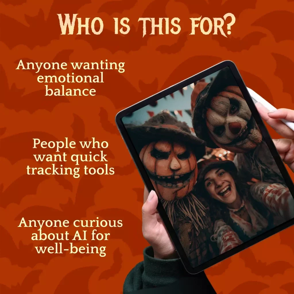 Track Your Emotions for a Happier Mind | Fear vs Fun Emotional Tracker | Self-Reflection Guide, Daily Journal Prompts, Mood Patterns eBook