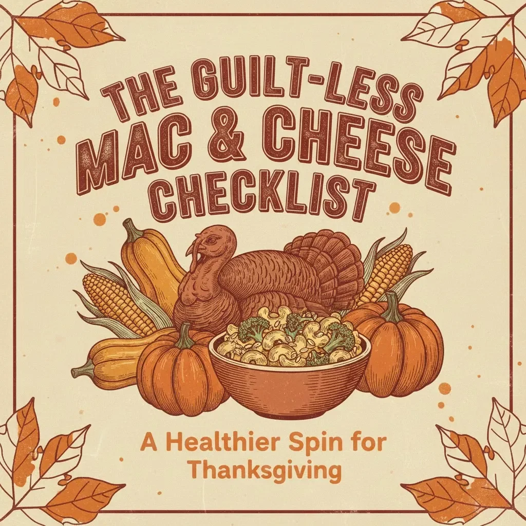 The Guilt-Less Mac & Cheese Checklist: A Healthier Spin for Thanksgiving | Digital Download Guide on How to Make Healthier Mac and Cheese for Thanksgiving