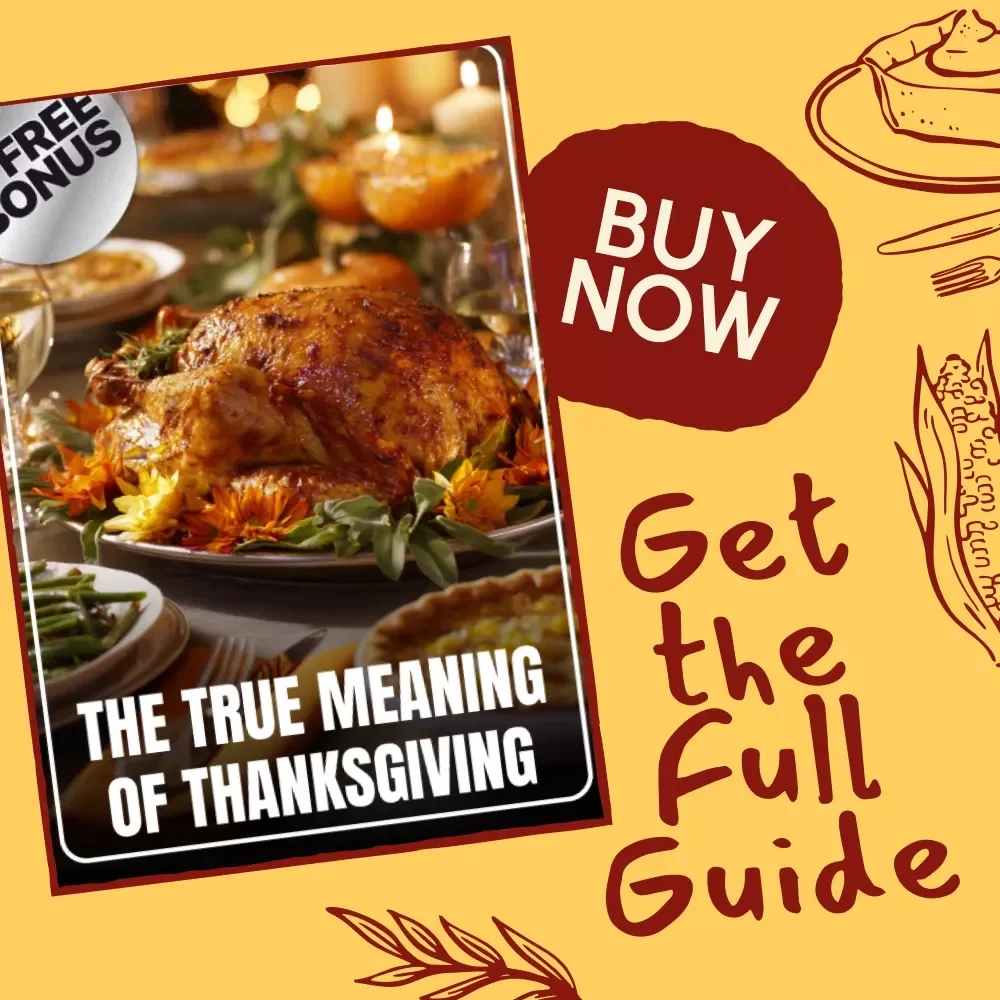The True Meaning of Thanksgiving | Digital Download eBook Guide | Gratitude & History of Thanksgiving | AI Reflection Prompts & Family Traditions