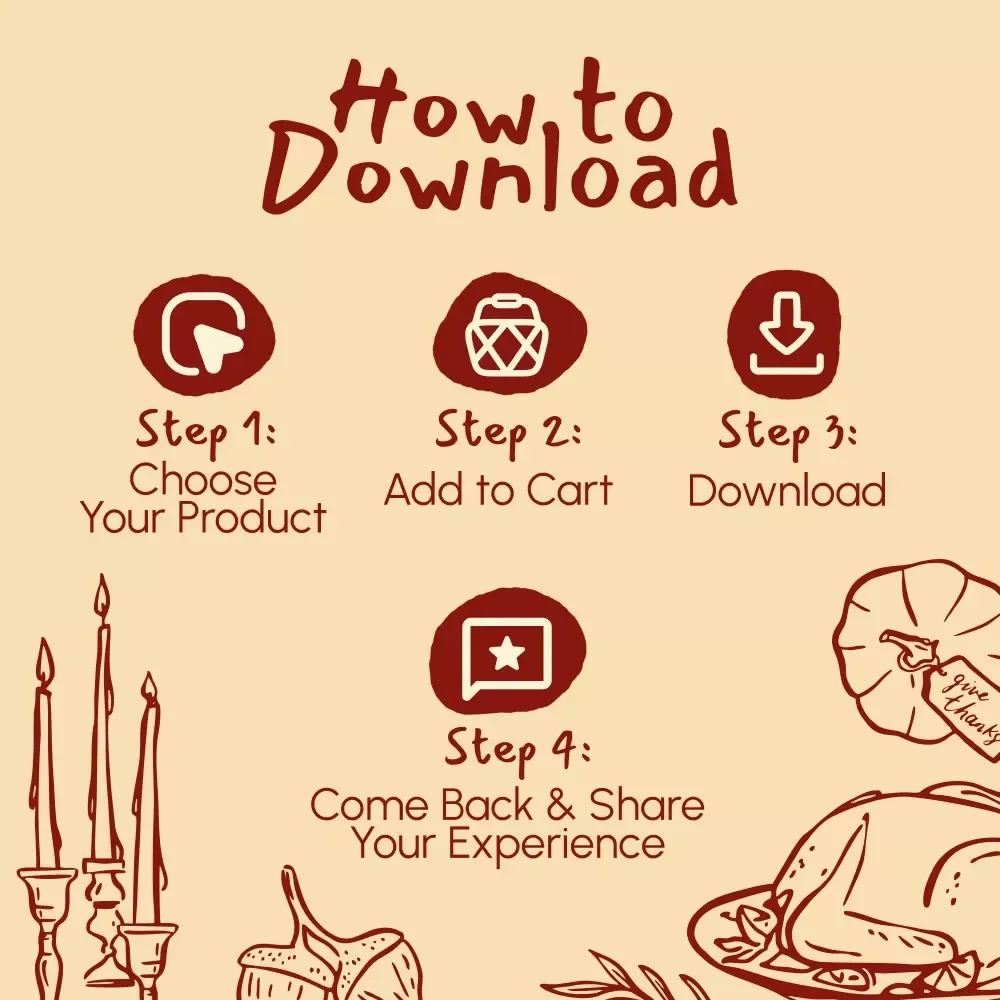 Gobble Smart: Your Fun & Foolproof Checklist to Avoid Wasting Thanksgiving Leftovers | Printable Thanksgiving Leftovers Guide | Digital Download