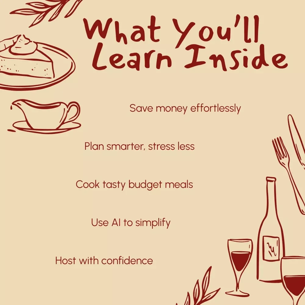 Feast Without the Fret: Your Budget-Friendly Thanksgiving Guide | Affordable Holiday Planning, Easy Hosting Tips, and Stress-Free Celebration Ideas | Tips for Hosting Thanksgiving on a Budget