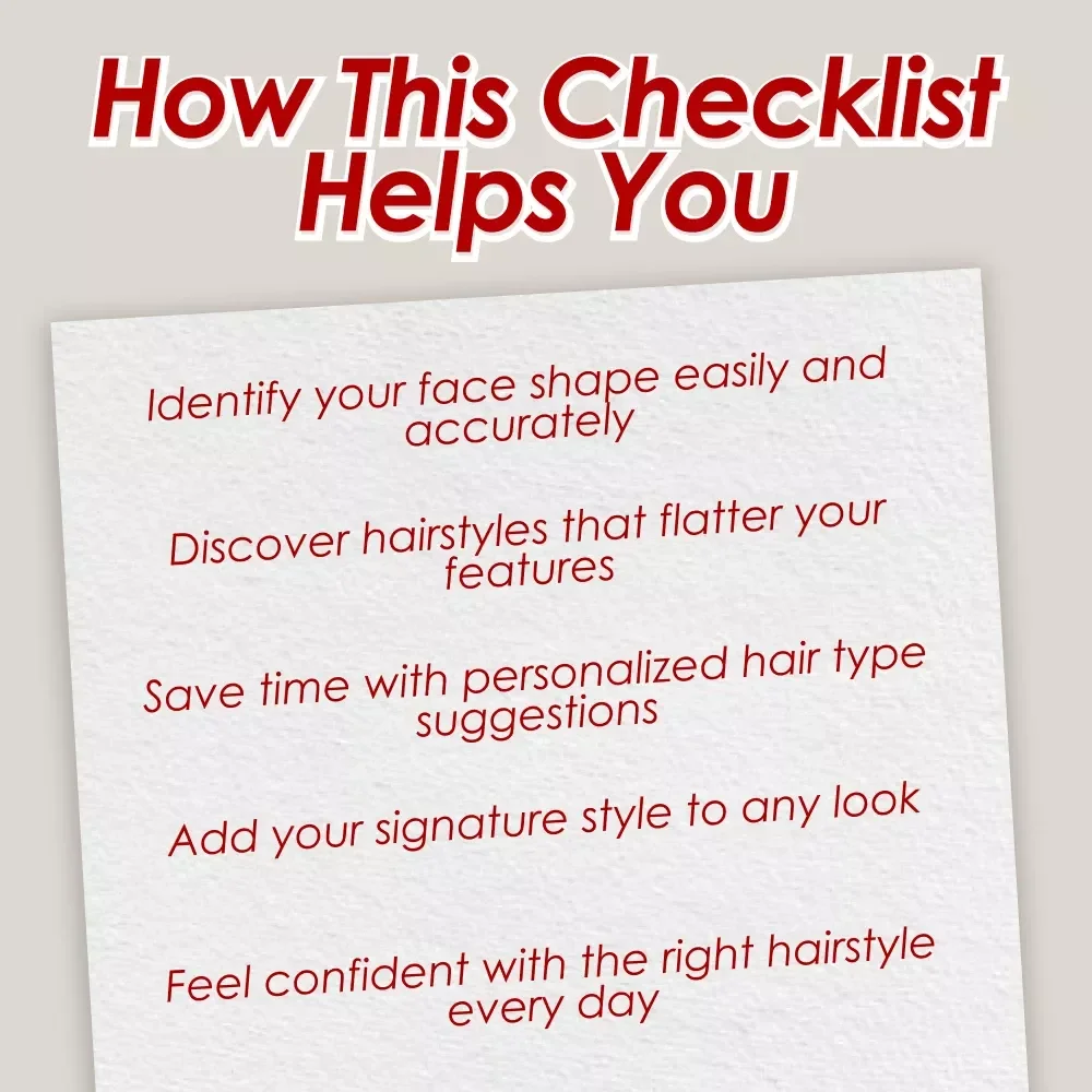 The Ultimate Hair Match Checklist: Find the Best Hair Type for Your Face Shape | Perfect Hairstyles for Your Face Shape