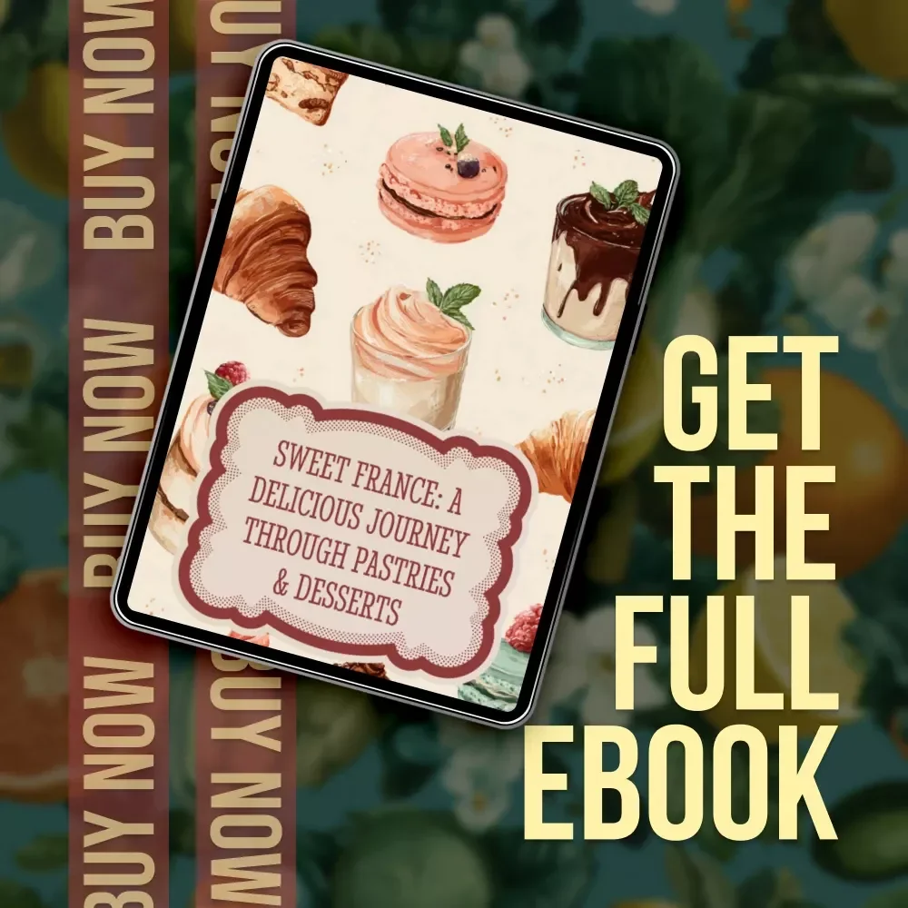 Sweet France: A Delicious Journey Through Pastries & Desserts | French Food Recipes eBook with Classic Desserts, Regional Pastries & Baking Tips