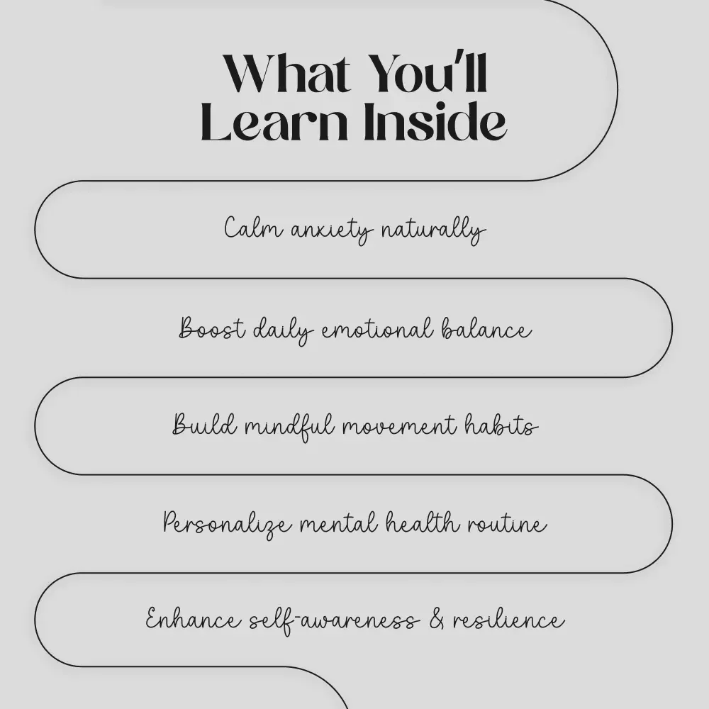 Yoga for Mental Health & Emotional Balance | Digital eBook | Mind-Body Wellness Guide for Stress Relief, Anxiety Support & Emotional Healing