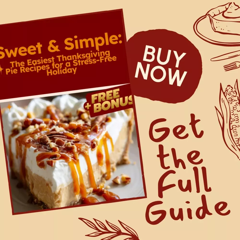 Sweet & Simple: The Easiest Thanksgiving Pie Recipes for a Stress-Free Holiday Guide - Digital Download