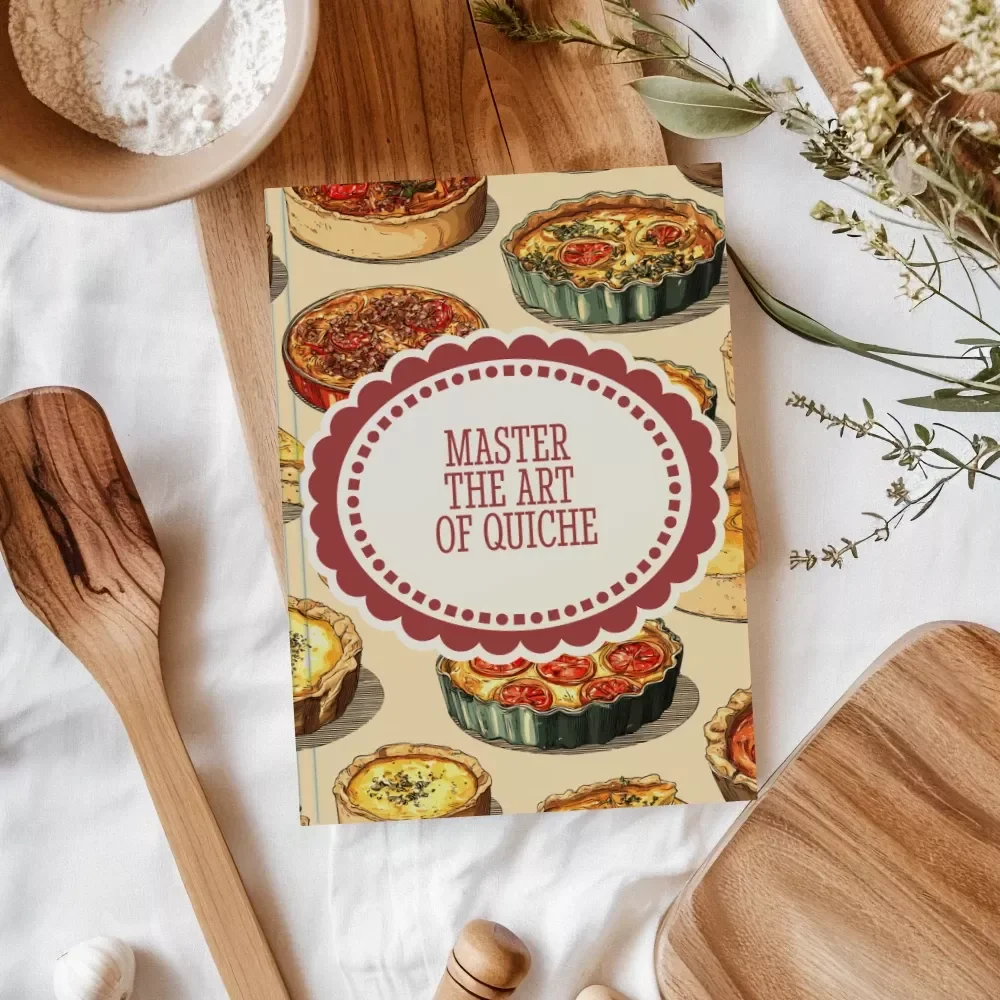 Master the Art of Quiche | Digital Guide | eBook for Perfect Homemade Quiche Recipes, Tips, and Step-by-Step Cooking Instructions