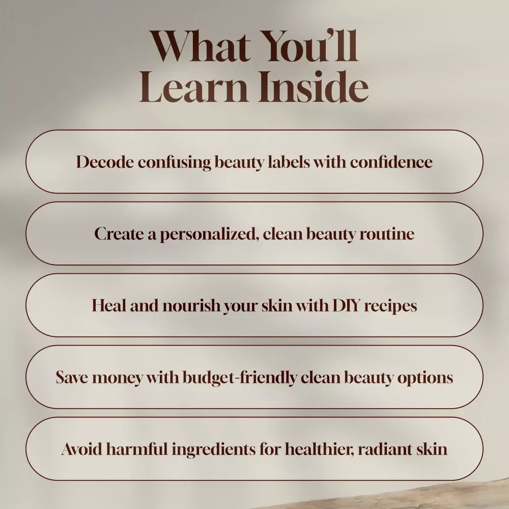 Rethink Your Glow: A Fresh Start with Clean Beauty Guide | Natural & Organic Beauty Tips