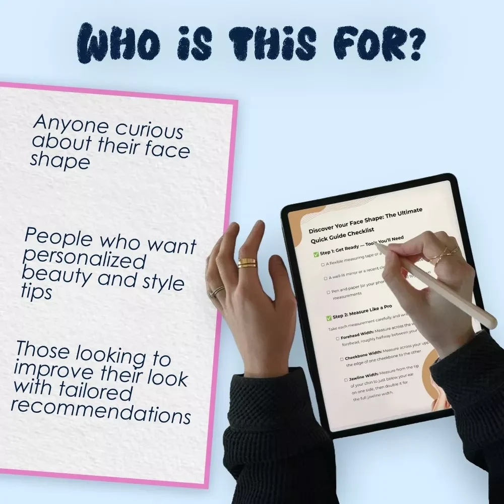 Discover Your Face Shape: The Ultimate Quick Guide Checklist - What Type of Face Shape Do I Have?