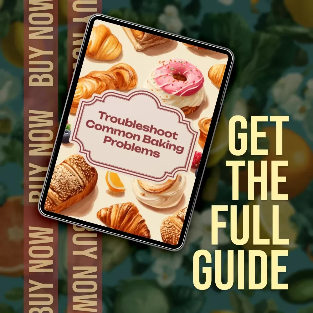 Troubleshoot Common Baking Problems | Digital Guide to Fix Texture, Flavor & Appearance Issues | Baking Tips, AI Tools & Checklists