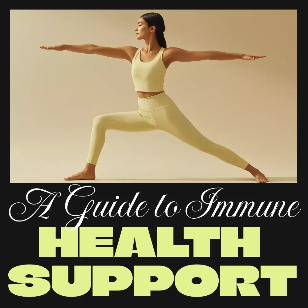 A Guide to Immune Health Support | Digital eBook for Wellness, Nutrition, Stress Relief, Sleep & Everyday Habits