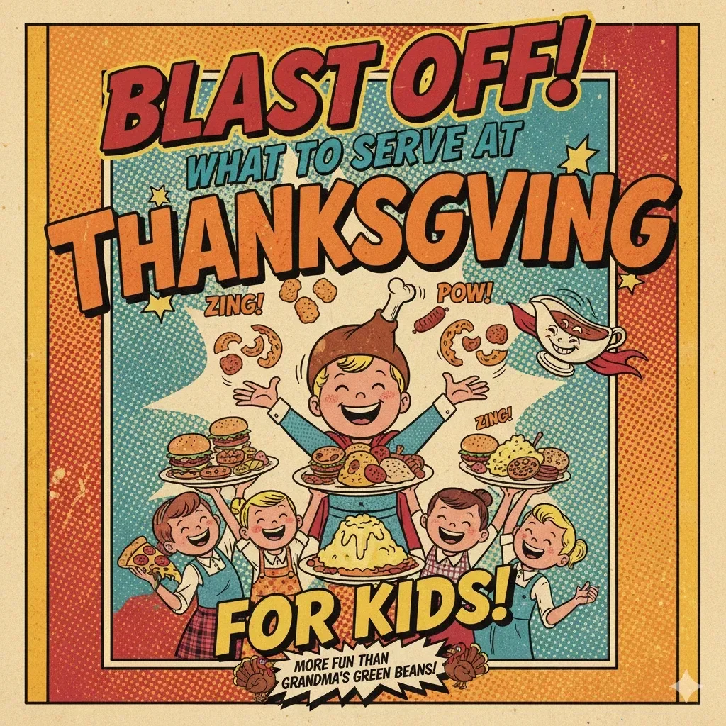 What to Serve at Thanksgiving for Kids | Digital Download eBook | Kid-Friendly Thanksgiving Menu Planner | Family Holiday Guide | Fun & Easy Thanksgiving Ideas for Children