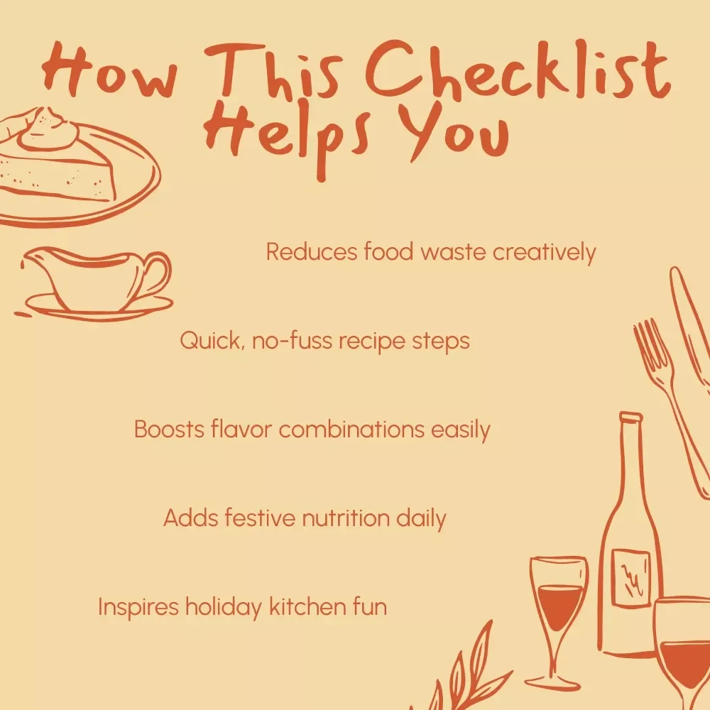 Thanksgiving Leftovers Smoothie Checklist: Sip Your Way to Deliciousness! | Creative thanksgiving leftovers smoothie ideas for holiday flavor lovers