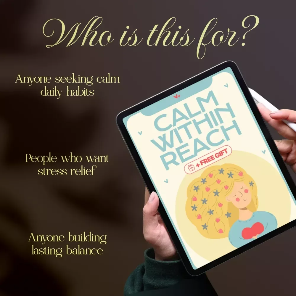 Calm Within Reach | Guide to Self-Care Routines for Anxiety Relief, Daily Rituals, and Long-Term Balance