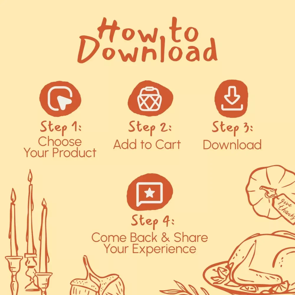 Finger-Lickin’ Fun: Easy Thanksgiving Finger Foods for a Stress-Free Feast | Printable Holiday Party Guide | Quick & Easy Recipes for Entertaining | Easy Finger Foods for Thanksgiving eBook Download