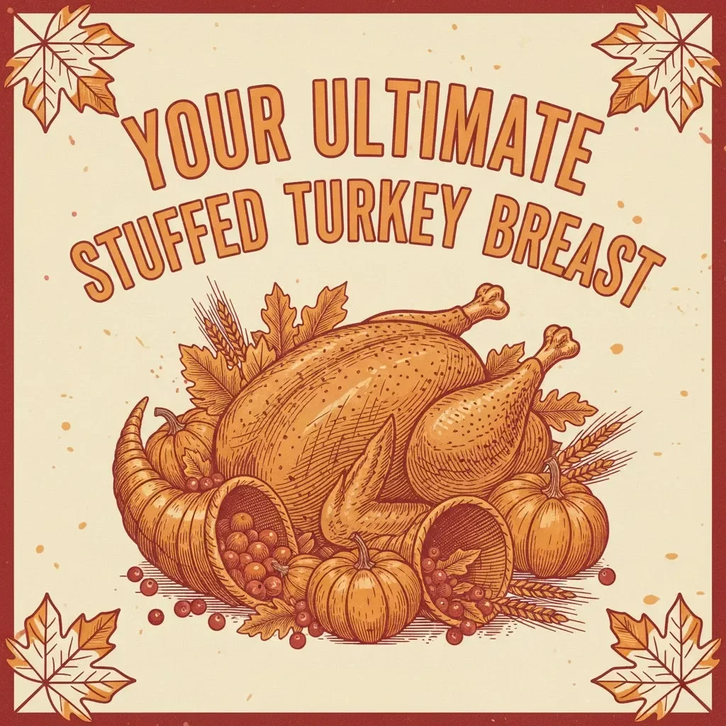 Your Ultimate Stuffed Turkey Breast Checklist | Printable Thanksgiving Cooking Guide | Easy Step-by-Step How to Make Stuffed Turkey Breast for Thanksgiving