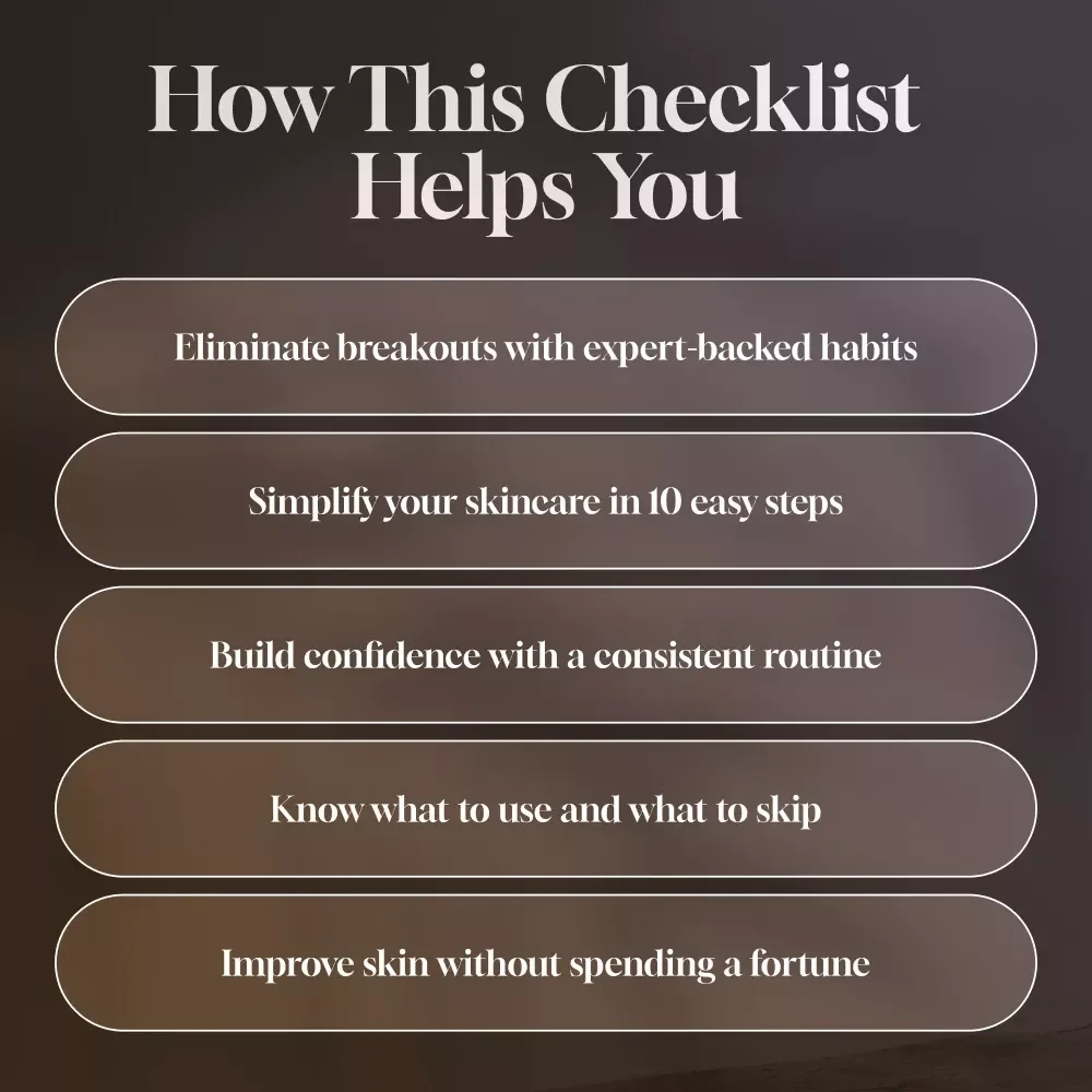 The Clear-Skin Commandments: The Ultimate Checklist for Tackling Male Acne | Digital Skincare Guide for Men | Best Skincare for Male Acne