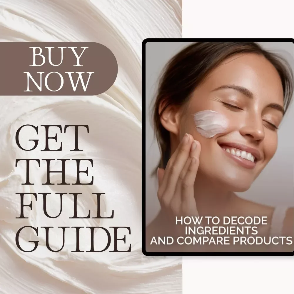 How to Decode Ingredients and Compare Products | Digital Guide for Smarter Shopping | Ingredient Analysis eBook | How to Compare Ingredients Lists Across Products | Printable PDF