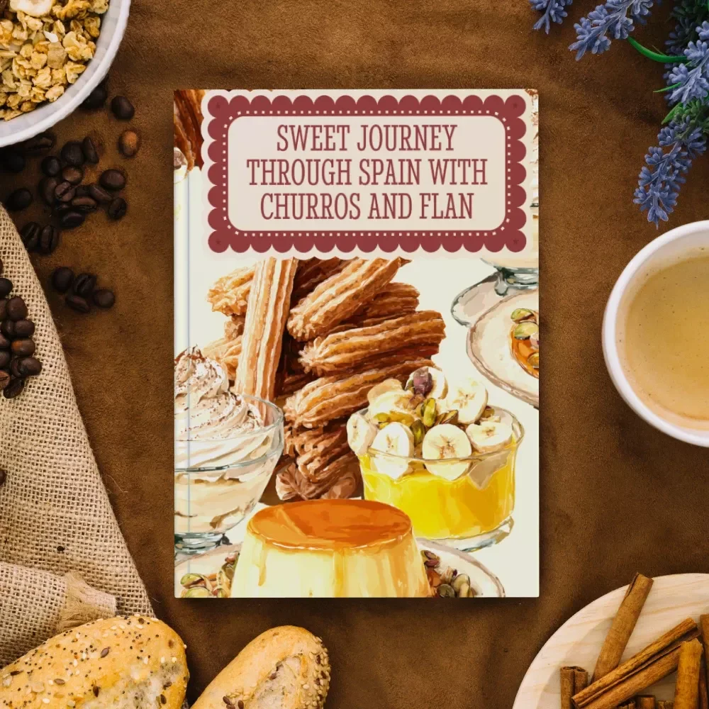 Sweet Journey Through Spain with Churros and Flan | Spanish Dessert eBook Guide | Digital Download for Authentic Recipes, Culture & History